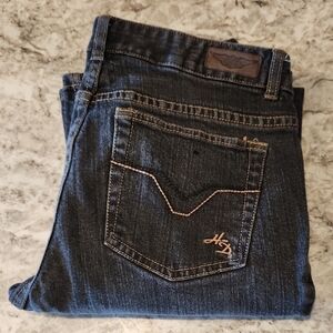 Harley-Davidson Acid Wash Jeans